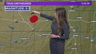 Latest on Texas earthquakes as 61 quakes reported in a Texas county in 7 days [upl. by Girovard153]