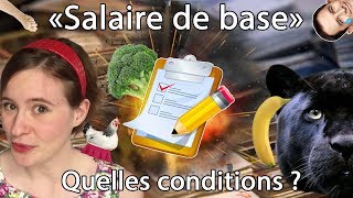 quotLE SALAIRE DE BASEquot quelles conditions Ft Penseur Sauvage [upl. by Kielty]