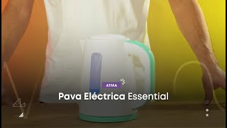 Pava elÃ©ctrica Essential 17 lt blanca Atma  91PE0821AP [upl. by Ehtyde]