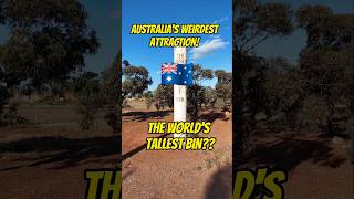 Australias Weirdest Attraction 🇦🇺 The Worlds Tallest Bin findinggspots [upl. by Leamhsi731]