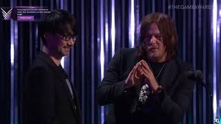 Hideo Kojima and Norman Reedus  Game Awards 2017 HD [upl. by Einafpets]