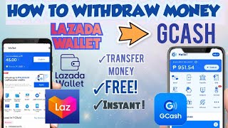 How to transfer lazada wallet to Gcash  Lazada wallet to gcash step by step tutorial [upl. by Eisle594]