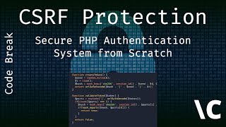 Protecting Forms from CSRF with PHP  Secure PHP Authentication System from Scratch Ep 2 [upl. by Aihsyla362]