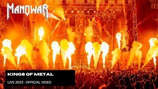 Kings Of Metal  MANOWAR Live 2023  Official Video [upl. by Enitsirc]