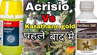 BASF Acrisio Fungicidekarathane gold fungicide powdery mildew का पक्का इलाज काली और सफेद फफूंदी आम [upl. by Ji]