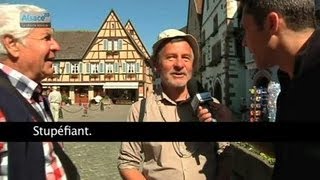 Eguisheim les touristes arrivent en masse [upl. by Delaney634]