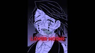 Demons Vs Lower Moons Vs Upper Moons  Demon Slayer Manga Edit [upl. by Drarreg]