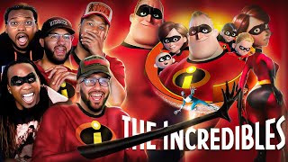 The Incredibles  Group Reaction  Movie Review [upl. by Yllil]