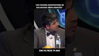 Lagomarsino “¡No pueden arrepentirse de sus dichos cuatro años después”  Sin Filtros T4 84 [upl. by Jadd127]