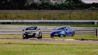 Hot Hatch Death Match Challenge 3  Head to Head  Fifth Gear [upl. by Inneg954]