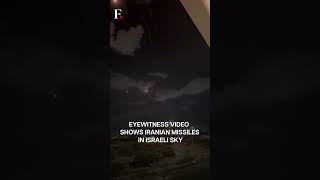 WATCH Iranian Missile Hitting Tel Aviv Caught on Cam  Subscribe to Firstpost [upl. by Alves]