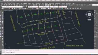 CUADRO DE AREAS Y DESCRIPCION TECNICA DE LOTES ACOTADO DE LOTES [upl. by Acceb565]