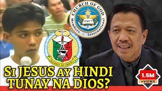 Bro Eli Soriano FULL Debate Reaction quotAng AMA LANG ang TUNAY na DIOSquot vs INC Melvin Roxas  U3 [upl. by Nevs]