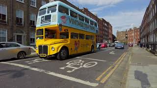 Dublin Ireland Walking Tour in Summer 4K60fps Video [upl. by Nahsin]