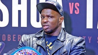 Dillian Whyte POST FIGHT PRESS CONFERENCE  After Defeating Robert Helenius [upl. by Aelak]