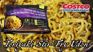 Teriyaki Stir Fry Udon from Costco [upl. by Caty]