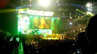 Undertaker and Triple H return live [upl. by Anelrahs927]