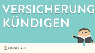 Versicherung kündigen  in genau 1 Minute erledigt [upl. by Corilla]