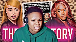 ICE SPICE DID THIS TO CLEOTRAPA ON TOUR👀😱‼️ REACTION [upl. by Annayk287]