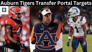 Auburn Football Transfer Portal Wishlist Update  Auburn Tigers Recruiting [upl. by Firooc77]