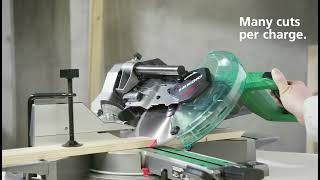 Mitre Saw C3610DRA HIKOKI  WWWFERRETERIALOPEZONLINEES [upl. by Akila]