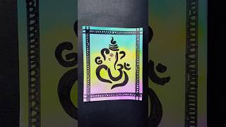 Ganpati Drawing  Ganesh Chaturthi drawing shorts ganeshart ganeshchaturthi [upl. by Arihsak784]