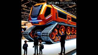 The most futuristic tracked vehicles 15 shorts [upl. by Kiersten425]