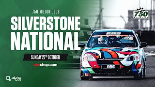 750 Motor Club LIVE  Silverstone National  Sunday 27th October [upl. by Eiten145]