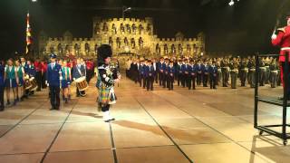 Highland Cathedral bagpipes amp drums live  Tattoo Sankt Gallen [upl. by Eitra227]