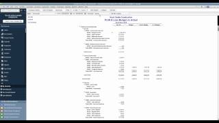 How to Create a Budget to Actual Report in QuickBooks [upl. by Stiruc]