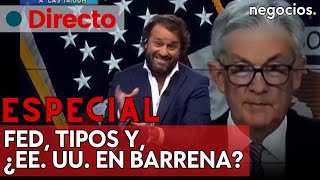 DIRECTO  ESPECIAL La FED mantiene los tipos ante la fortaleza en la economía de EEUU [upl. by Ayardna]