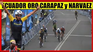 ECUADOR BRUTAL MEDALLA de ORO CARAPAZ y NARVAEZ RUTA Juegos PANAMERICANOS 2023 [upl. by Larina]