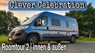 Clever Celebration  Roomtour Fortsetzung  Kastenwagen Wohnmobil  Reisemobil  Fiat Ducato [upl. by Eyllib]