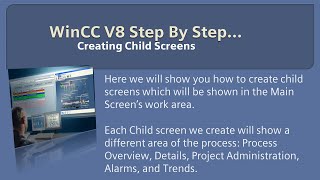 WinCC v80 Step By Step 8 Create Process Screens 🎨 Learn SCADA Programming winccguru [upl. by Madalena]