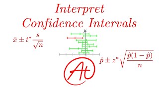 Interpreting Confidence Intervals EXPLAINED in 3 Minutes with Examples [upl. by Navnod978]