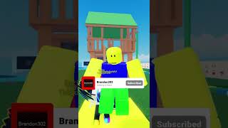 Noob Keep Up 🟡😱 shorts roblox [upl. by Hamford]