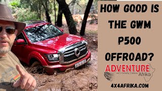 We test the GWM P500 Cannon Alpha 24T 4x4 Super Luxury offroad [upl. by Costello]