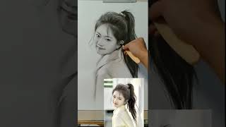 Quick Portrait Sketch  Hyper realistic drawing tutorial for beginners [upl. by Onurb299]