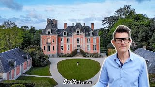 Visite du Château de Chantore en Normandie avec son propriétaire Bernard Legal [upl. by Burny748]