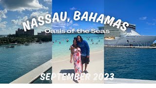 Nassau Bahamas  Junkanoo Beach  September 2023  Oasis of the Seas  Royal Caribbean  Vlog [upl. by Marjie627]