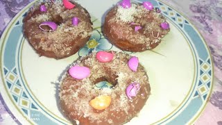 बिना अंडा बिना ओवन बेकरी जैसा डोनट doughnutsdonuts recipehow to make doughnuts [upl. by Ivz]