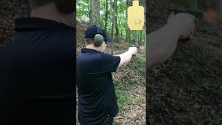 40 SampW VS 45 ACP quotLongslidesquot from 75 Yards  Browning XPoint [upl. by Odine794]