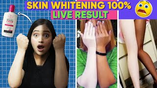 Permanent Skin Whitening Cream Instant Shocking Result😱 Its Workingगोरे होने का सबसे आसान तरीका🤔 [upl. by Epoillac]