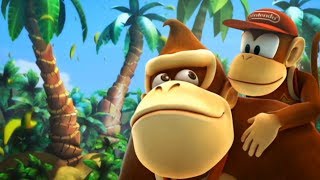 Donkey Kong Country Returns  Full Game 100 Walkthrough Worlds 1 to 9 [upl. by Hakkeber]