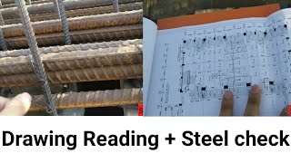 Steel Basic  Drawing reading lesson  Live practical training from site  Free Training [upl. by Aksoyn]