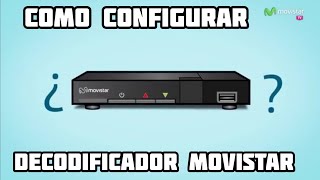 Como configurar un decodificador movistar shorts [upl. by Shaya]