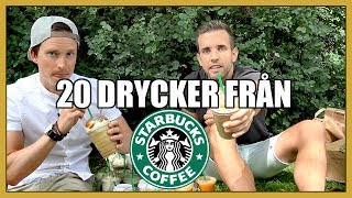 Dricker MASSA Starbucks Överdos av koffein [upl. by Ttirrej786]