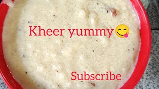 Basmati chawal kheer recipe। चावल की खीर बनायें बस कुछ मिनटों में yummy testykheercooking [upl. by Eadwina]