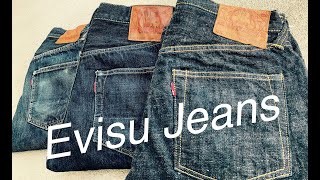 僕のEVISU JEANS紹介。改訂版 レアなガタガタモデルも紹介 [upl. by Rani883]