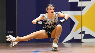 Tiziana Kaletta  long Program  Artistic Roller Skating European Championship Ponte di Legno 2023 [upl. by Saibot]